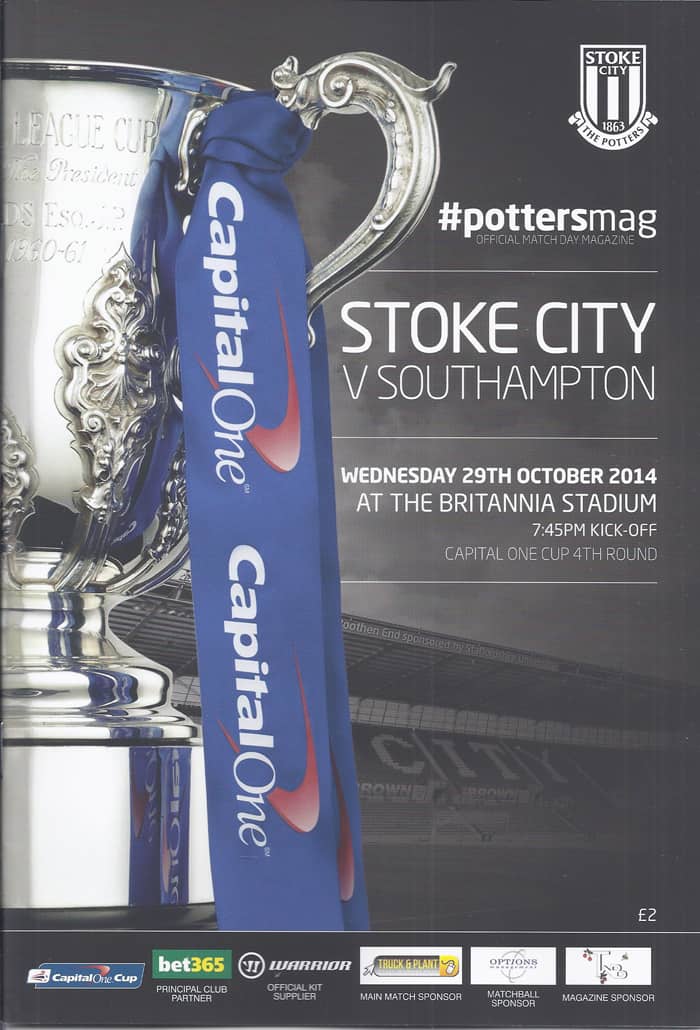 Stoke City FC v Southampton FC